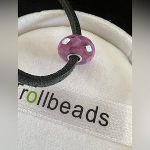 SOLD Trollbeads Crazy Lace Agate *Faceted~USA 2010 Ltd Edition 2010 Rare NWOT